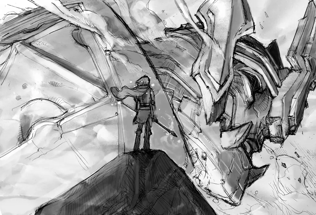 「拉克丝」官方故事插画 · 血肉与石头