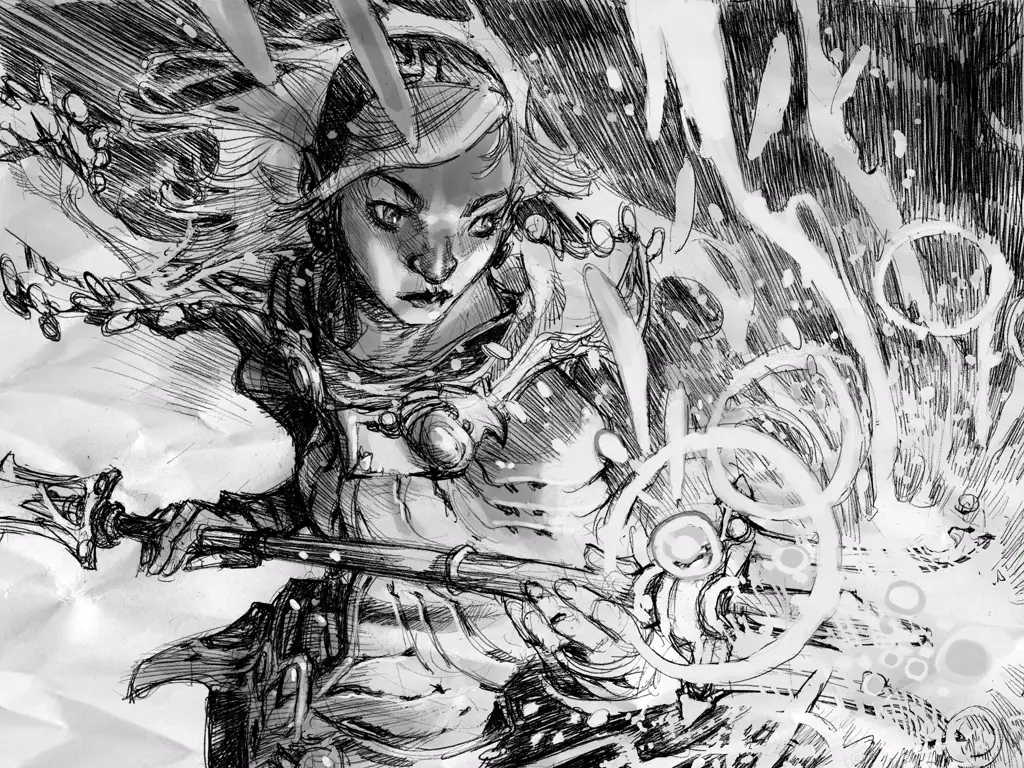 「拉克丝」官方故事插画 · 最后的光辉