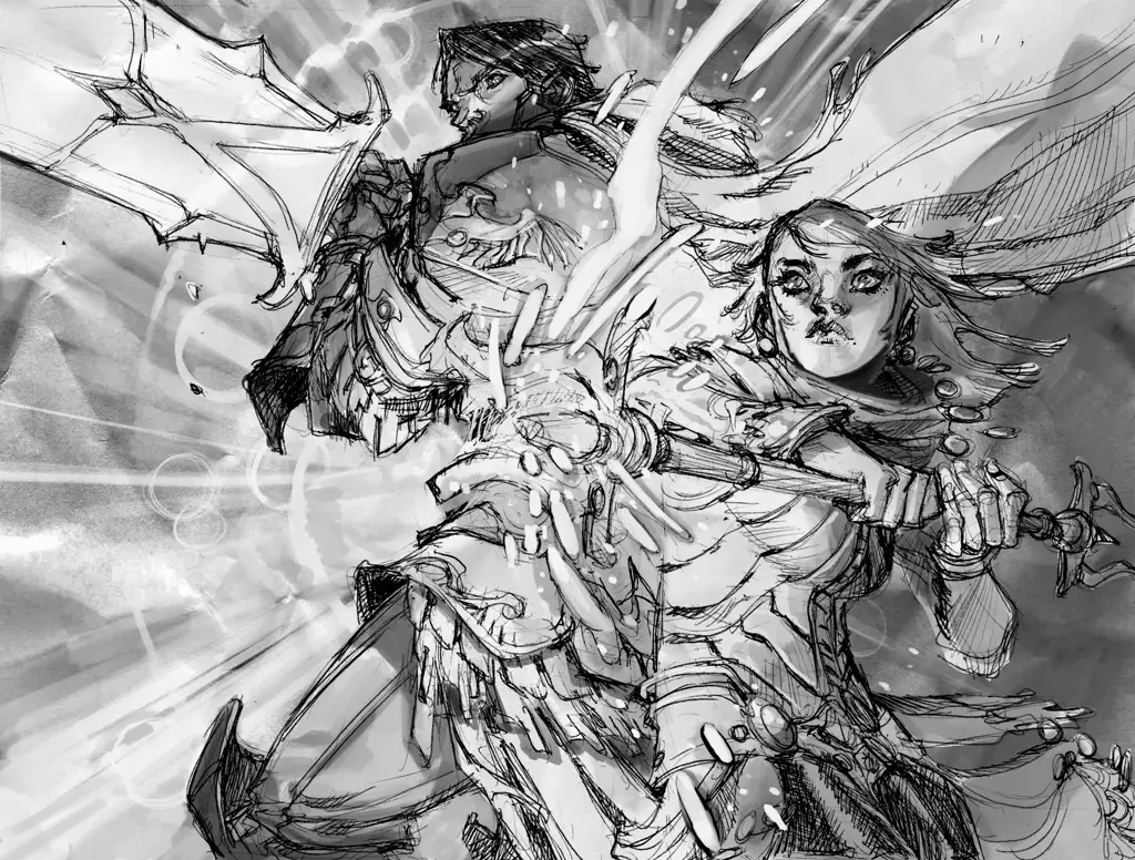 「拉克丝」官方故事插画 · 